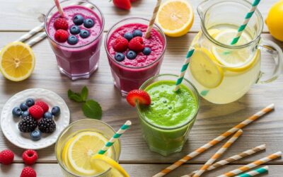Domowe napoje w wersji EKO: Najlepsze Słomki biodegradowalne do lemoniad i smoothie