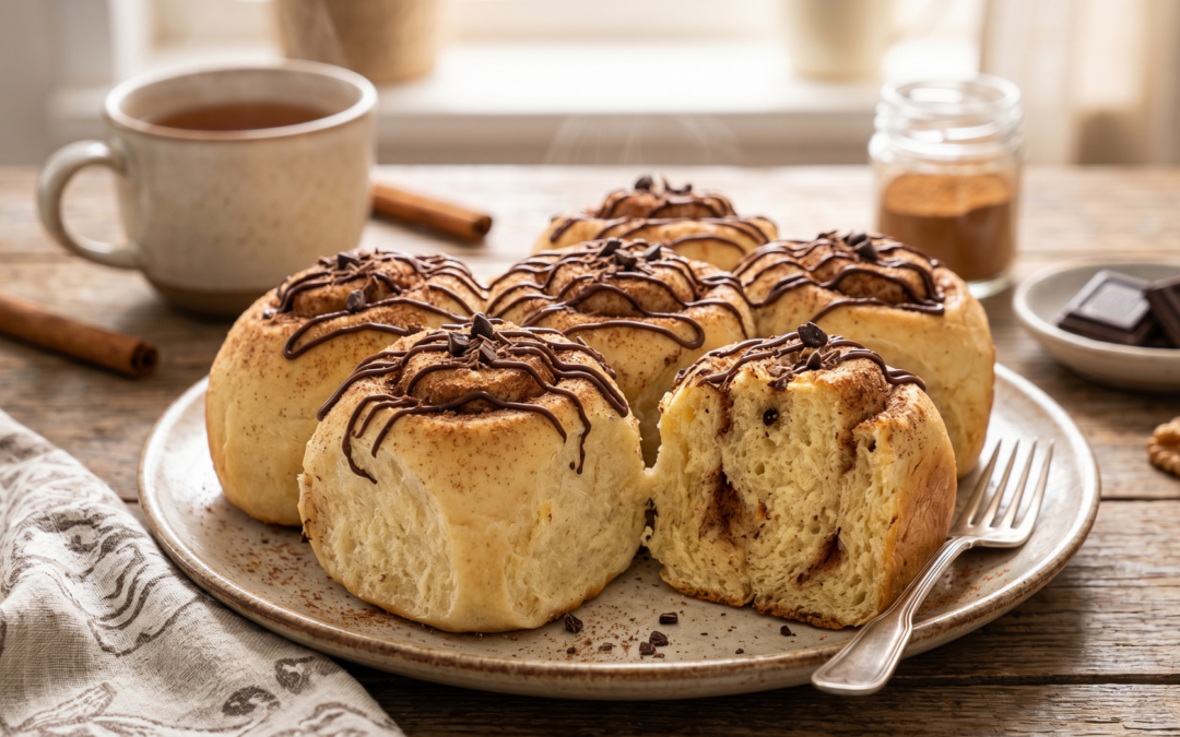 Jak przygotować idealnie puszyste wypieki z nutą cynamonu i czekolady?